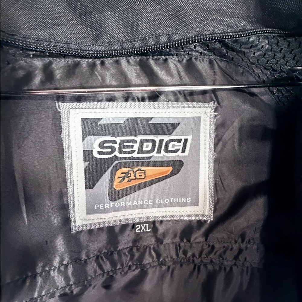 Sedici Air Control System ACS Performance Motorcycle coat Jacket 2XL Men moto - Picture 11 of 15